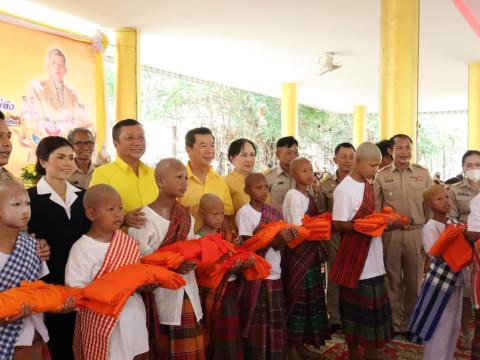 โครงการบรรพชาสามเณรภาคฤดูร้อนเฉลิมพระเกียรติสมเด็จพระเจ้าอยู่หัว