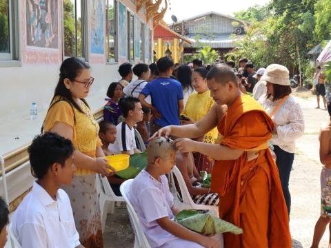 โครงการบรรพชาสามเณรภาคฤดูร้อนเฉลิมพระเกียรติสมเด็จพระเจ้าอยู่หัว