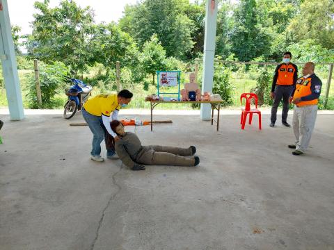 ภาพถ่ายโครงการฝึกอบรมชุดปฏิบัติการจิตอาสาภัยพิบัติ