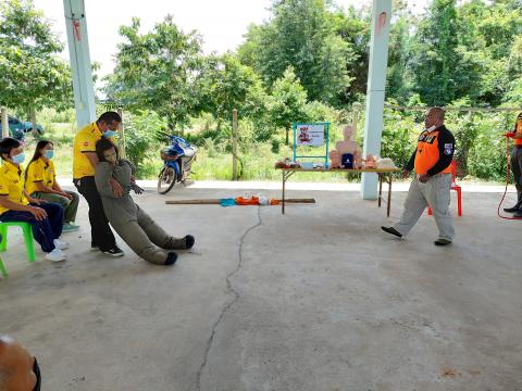 ภาพถ่ายโครงการฝึกอบรมชุดปฏิบัติการจิตอาสาภัยพิบัติ