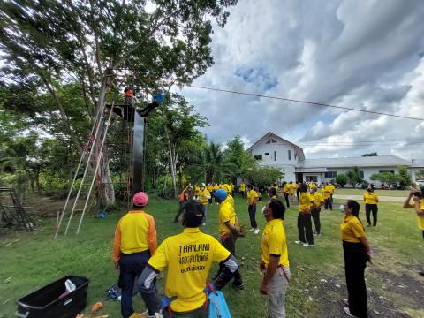 ภาพถ่ายโครงการฝึกอบรมชุดปฏิบัติการจิตอาสาภัยพิบัติ