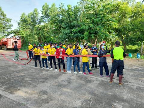 ภาพถ่ายโครงการฝึกอบรมชุดปฏิบัติการจิตอาสาภัยพิบัติ