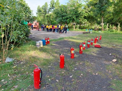 ภาพถ่ายโครงการฝึกอบรมชุดปฏิบัติการจิตอาสาภัยพิบัติ