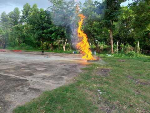 ภาพถ่ายโครงการฝึกอบรมชุดปฏิบัติการจิตอาสาภัยพิบัติ