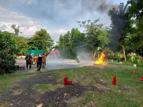 ภาพถ่ายโครงการฝึกอบรมชุดปฏิบัติการจิตอาสาภัยพิบัติ