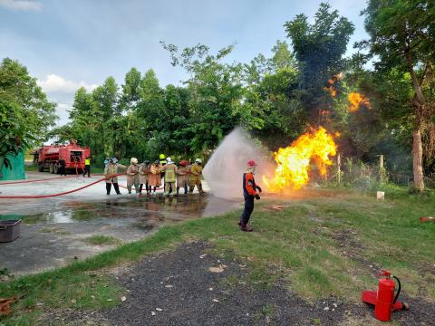 ภาพถ่ายโครงการฝึกอบรมชุดปฏิบัติการจิตอาสาภัยพิบัติ