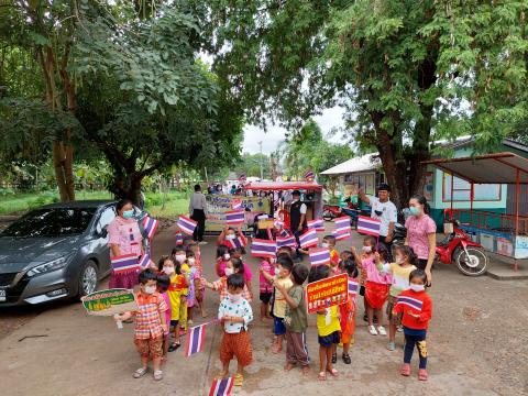 ภาพถ่ายรณรงค์การเลือกตั้งองค์การบริหารส่วนตำบลส้มป่อย