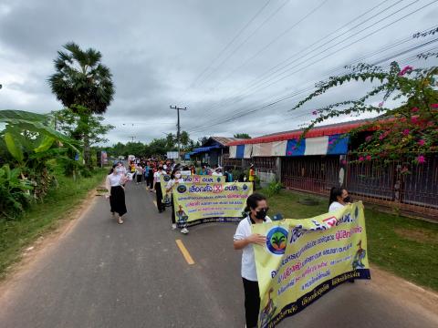 ภาพถ่ายรณรงค์การเลือกตั้งองค์การบริหารส่วนตำบลส้มป่อย