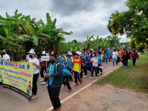 ภาพถ่ายรณรงค์การเลือกตั้งองค์การบริหารส่วนตำบลส้มป่อย