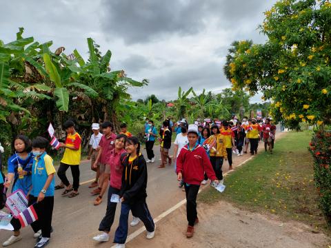 ภาพถ่ายรณรงค์การเลือกตั้งองค์การบริหารส่วนตำบลส้มป่อย