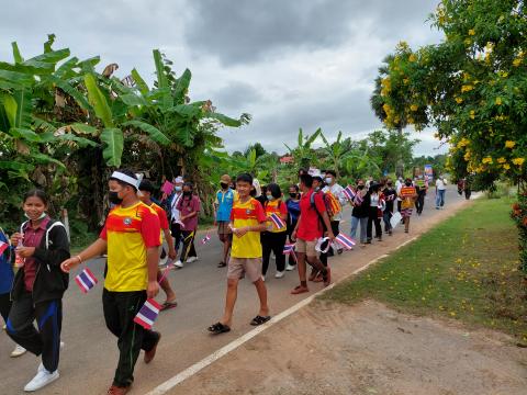 ภาพถ่ายรณรงค์การเลือกตั้งองค์การบริหารส่วนตำบลส้มป่อย