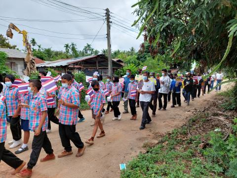 ภาพถ่ายรณรงค์การเลือกตั้งองค์การบริหารส่วนตำบลส้มป่อย