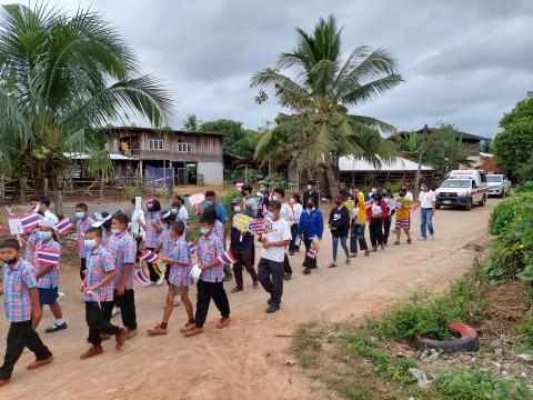 ภาพถ่ายรณรงค์การเลือกตั้งองค์การบริหารส่วนตำบลส้มป่อย