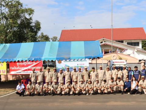 เปิดศูนย์ปฏิบัติการป้องกันและลดอุบัติเหตุทางถนนช่วงปีใหม่ 2567